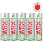 5X WRX Fluorescent Dark Orange Spray Paint 400ml Spray Paint
